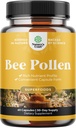 Bee Pollen Pills for Breast Growth 60 Ct - Bee Pollen Supplement 1000mg 自然に摂取するビタミン鉱物と酵素 - Breast サポートサプリメント - ベジタリアン非GMO&グルテンフリー