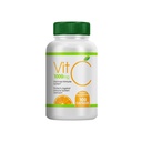 一般的なビタミンC 1000mg、100カプセル、サプリメントカプセル
