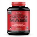 MuscleMeds CARNIVORの固有ビーフ蛋白質の隔離の揺れ、50グラム蛋白質、125グラムの炭水化物、0脂肪、0砂糖、乳糖フリー、チョコレートファッジ、5ポンド