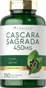 カルリールカスカラサグラダカプセル | 450 mg | 250カウント | ハーブサプリメント | ノンGMO、グルテンフリー