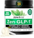 Zenwise Health ZenGLP-1、Metabolic ProbioticsとNatural GLP-1がHungerとCravingsを制御し、Digestive Healthをサポート - 女性と男性のためのGLP-1サプリメントサポート - 30日間サービング