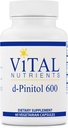 Vital Nutrients - D-Pinitol - Ovarian Healthの維持とサポート - 60 ボトルあたりのベジタリアンカプセル - 600 mg