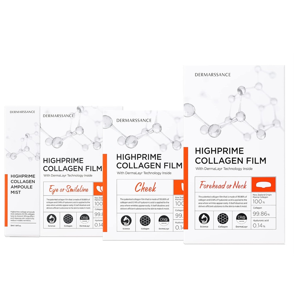 ハイプライムコラージュフィルム&ミストキット - 5セッションフルセット