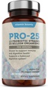 ビタミンBunty Pro-25 Probiotic with Prebiotic - 25 Billion CFU for Men & Women - Lactobacillus Acidophilus、Bifidobacterium - 30日カプセルGot Healthサポート