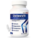 OsteoVit 5-in-1カルシウム120タブマルチビタミン:カルシウム、マグネシウム、リン、ビタミンD3&A - 骨の強度と柔軟性*、非GMOグルテンフリー ビタミンDと女性のためのカルシウムサプリメント