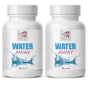 Natural support - WATER AWAY - wellness, Diuretic formula, Water support, Natural fluid balance, Diuretic capsules, fluid balance, Natural diuretic blend, water balance, Diuretic 2 Bottle 120 Caps