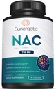 プレミアムNACサプリメントN-アセチルCysteine - カプセルごとの750mg - 肝臓、デトックス免疫、細胞&呼吸の健康をサポート - 90 NアセチルCysteineカプセル