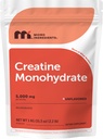 マイクロ成分クレアチンモノハイド パウダー1 kg(2.2 Lbs)、サーブあたりの5000mg、微量化されたクレアチン パウダー、不燃、充填剤、ケト&ビーガン、簡単な分解、女性&男性のためのプレワークアウト*