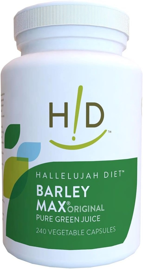 Hallelujahダイエットオーガニックバーリーマックス - バリーとアルファルファ野菜カプセル(240カプセル、30日の供給)