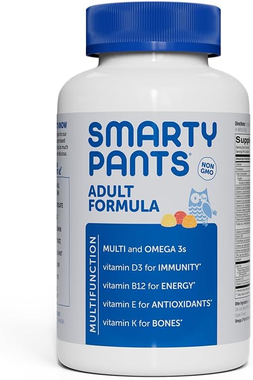 SmartyPants 大人 マルチ & オメガ ガミー, 180 カウント