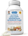 ANDREW LESSMAN Ultimate Calcium-Magnesium Intensive Care with Vitamin D3 & K2 MK7-120 mcg - 360 Capsules – Bone and Skeleton Health Essentials. Gentle, Easy to Swallow, Super Soluble. No Additives