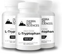 1500mg 高用量 L-Tryptophan 最大 へ 飲みやすいカプセル | グルテンフリー、非GMO | 40 サービング (3-パック)