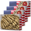 ハンドの4箱はアメリカのGinsengの根小の尾(4oz/Box)を、西洋に渡る/花の塀Panax Ginseng選抜しました。 人及び女性のためのボディ免除、エネルギー及びスタミナを(4のパック)投げます