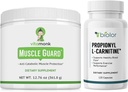 VitaMonkマッスルガード&HMB、EAAs、ビタミンD、およびマグネシウムを備えたBiovy Propionyl-L-カルニチン、筋肉の成長、強度、持久力、循環の健康、ジッタフリーエネルギー、およびワークアウトの回復をサポート