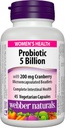 Webber Naturals クランベリー、45 カプセルと女性のマルチプロバイオティック