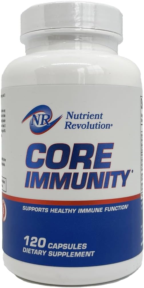 CORE免疫 - 免疫健康サプリメント - 毎日の免疫ブースター&マルチビタミン - Quercetin&Bromelain - 抗酸化剤&無料の放射線保護 - 120カラット。