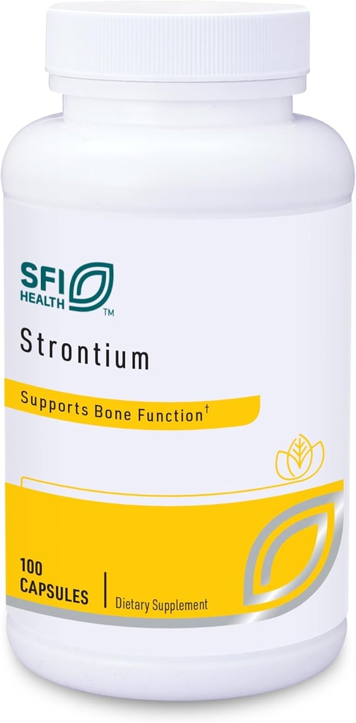 Klaire Labs SFI Health Strontium - Hypoallergenic 300 Milligrams Bioavailable Strontium Citrate for Bone & Tissue Support (100 カプセル) - SFI Health Strontium Citrate for Bone と Tissue Support (100 カプセル) の口コミを投稿します