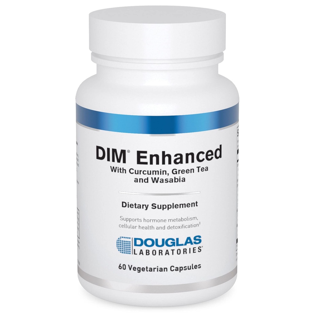 Douglas の実験室 DIM は高めました-サポート ホルモンのバランス、細胞の健康及び Detox* - 酸化防止剤、緑の茶エキス及び Wasabia - 60 のベジタリアン カプセル
