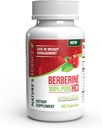 自然科学 Berberine HCL 体重管理のための Phytosome の緑茶、よりよい吸収のための 100% の純粋な臨床等級の Berberine HCL -メタボリズムを助けて下さい、長くのために十分に保ちます - 60 の帽子