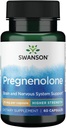スワンソンの高い効力のPregnenolone 25のミリグラム60のカプセル