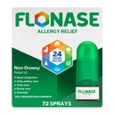 Flonaseのアレルギーの救助の鼻のスプレー、24時間の非眠気のアレルギーの薬、メーターで計られた鼻のスプレー- 72のスプレー-落下および季節的なアレルギーの救助