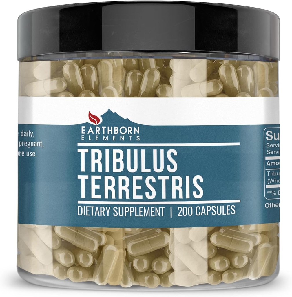 地球の要素のTribulus Terrestris 200のカプセル、純粋及びUndiluted、添加物無し