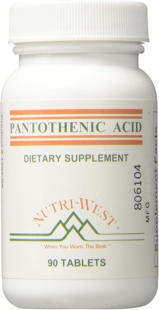 Nutri-West - パントテン酸90錠