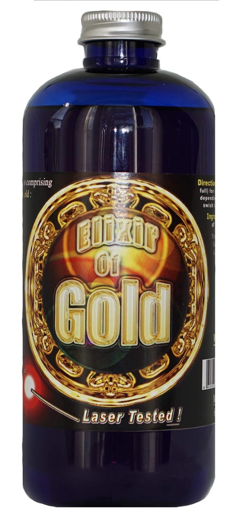金のエリクサー、8 oz。、銀山鉱物による240 PPMのコンセントレート(医学純度の銀、ほとんどの生物利用できるcolloidallyはナノ粒子を中断しました)
