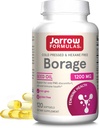 Jarrowフォーミュラホラージュ 1200 mg - 120 Softgels - GLAのソース - ボラージュオイルサプリメント - 皮膚の健康と免疫システムのサポート、マイルドPMSの不快なサポート - 最大120のサービング
