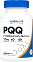 Nutricost PQQ(ピロロキノリンキノン)20mg、60カプセル - ベジタリアンカプセル、非GMO、グルテンフリー