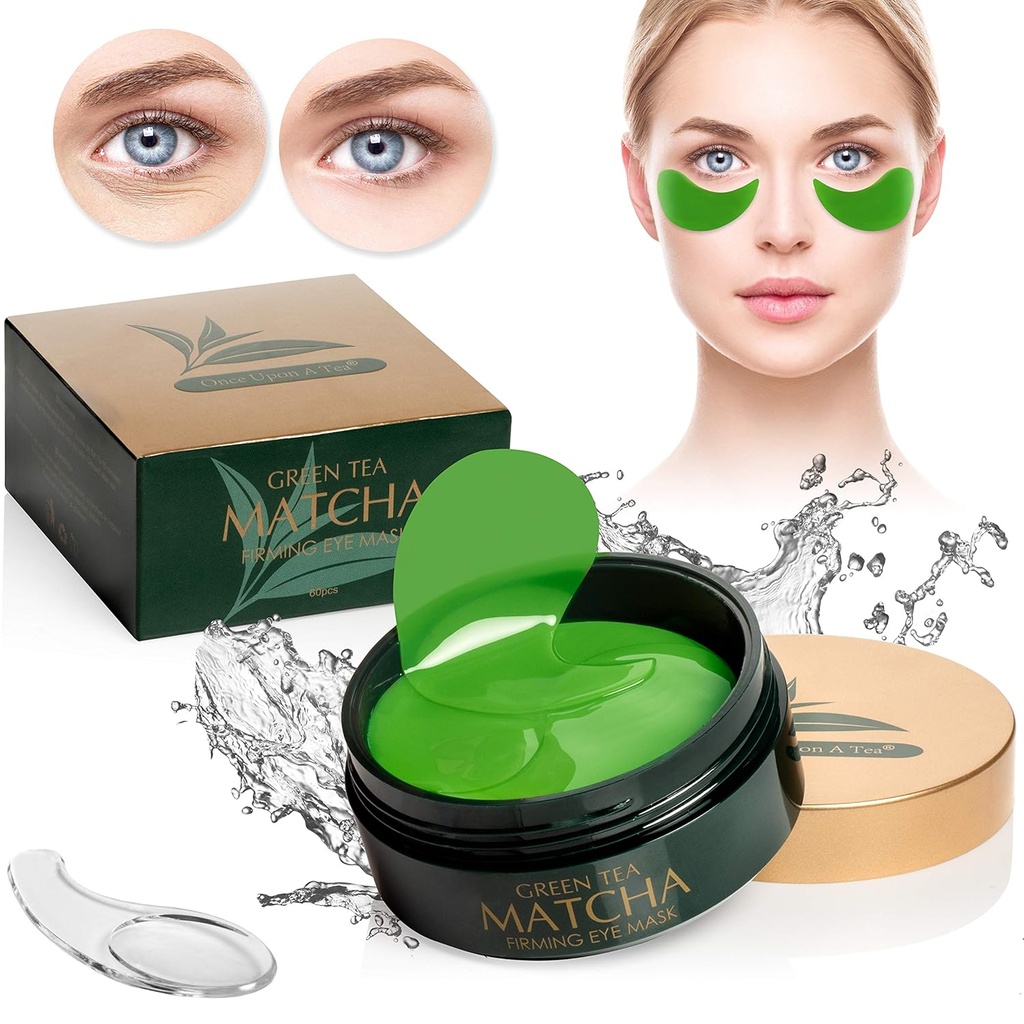 緑茶Matcha のしっかりしている目マスク、良いライン、しわのための 30 組のコラーゲンのパッチ、目の袋の下及びパフィーの目の処置、老化の印を減らす顔のゲル パッド