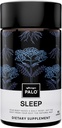 PALO 睡眠 & ストレスサポート – メラトニンフリービーガンサプリメント オーガニック バレリアンルート, L-テアニン, マグネシウム, カモミール, レモンバーム & パッションフラワー – 90 カプセル