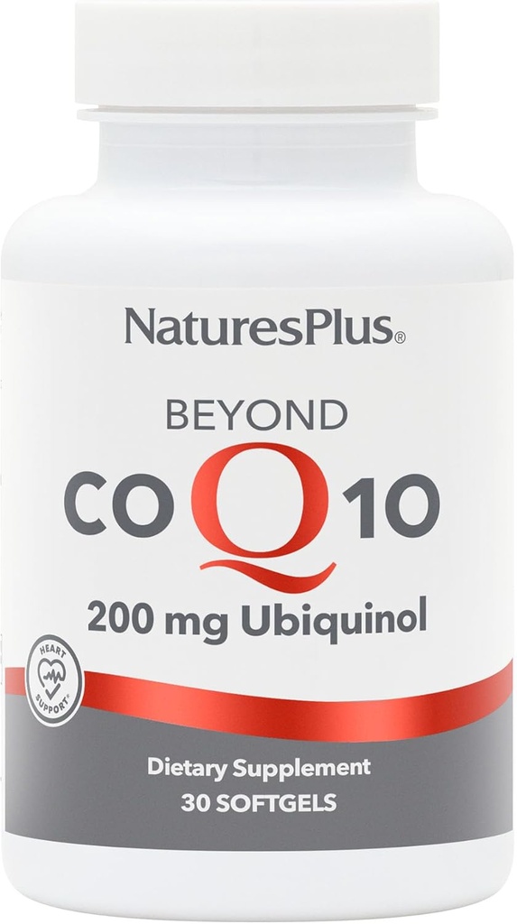 CoQ10-200 mg Ubiquinolを超えて自然 - ソフトゲルを飲みやすい30 - 高効力、高吸収サプリメント、心の健康、抗酸化剤を促進 - 30サービング