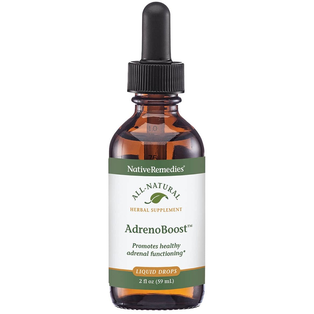 ネイティブ救済AdrenoBoost - Adrenalサポートのためのすべての自然な草の補足、2つの小麦粉のoz。