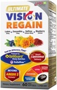 LABO栄養究極のVisionREGAIN、AREDS 2フォーミュラとルテイン、ゼアキサンチン、サフランエキス、MacularおよびRetinal Health、目の疲労、夜間視界サポート60カウントのためのブルーベリー