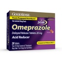 GoodSenseのOmeprazoleは解放のタブレット20のmg、酸の減力剤、御馳走頻繁なHeartburn、28の計算を遅らせました