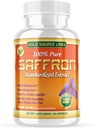 Saffronのエキスの補足-標準化された.3% Safranalのエキスが付いている88.25のmgのカプセルは純粋なSaffronの粉、60の最高の強さのベジタリアンの丸薬-優れた食欲および目の補足を相殺します