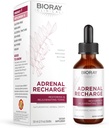 BIORAY Clinical Adrenal Recharge - 2 fl oz - Restoring & Rejuvenating Alcohol Tincture - Non-GMO, Vegan, Gluten Free
