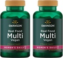 実質の食糧多女性のMultivitamineralの女性の健康の尿路のストレスの応答骨の毛の皮の釘サポート補足のビーガングルテンフリーの非GMO 90の野菜のカプセルのベジーキャップ(2パック)