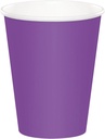 創造的な転換のAmethystの紙コップ、24の計算(1のパック)、紫色