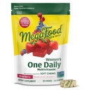 MegaFoodの女性の1毎日のMultivitamin柔らかい咀嚼- Folate、ビタミンB6、B12、Biotin、ビタミンDが付いている女性のためのMultivitamin - おいしい混合された果実味-ベジタリアン、非GMO - 30の咀嚼