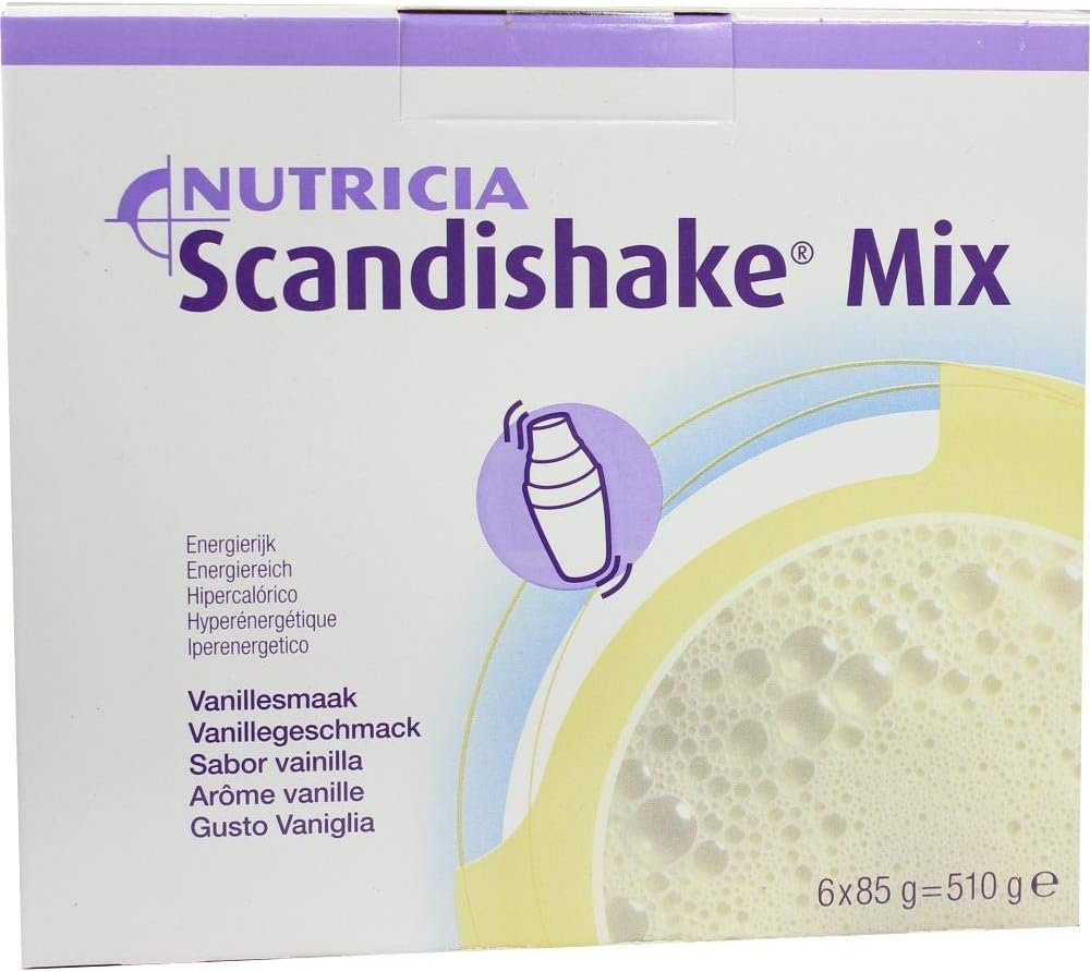 Scandishakeの重量の利益の即刻の揺れの組合せの粉、バニラ、3 Ounce Packet - 4箱