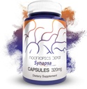 Nootropics Depot Synapsa Bacopa Monnieri Capsules | 320mg | 60 Count | Whole Plant Extract | Ayurveda Supplement | Adaptogen Herb | to Enhance Learning, Memory & Mental Performance