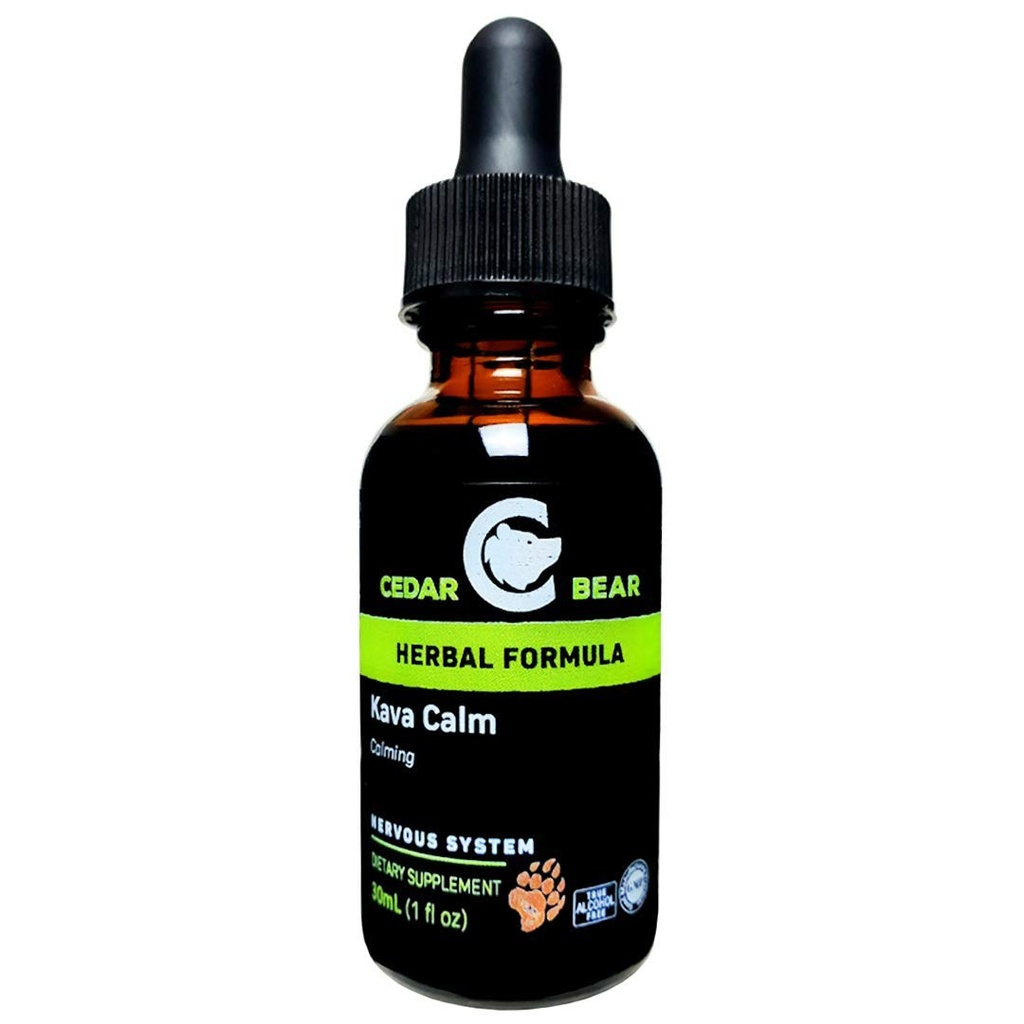 Cedarベアカバは、中央神経と消化器系をサポートする液体ハーブサプリメント1 FL Oz
