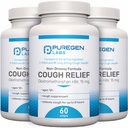 Pピュアゲンラボは大人用デキストトロメトルファンHBr 15mg | 8-Hour、非眠気、長持ちする気管支抑制剤 | 年齢12+ | ロバフェンとロビトスジンと比較して - 3パック | 合計 180 Softgels