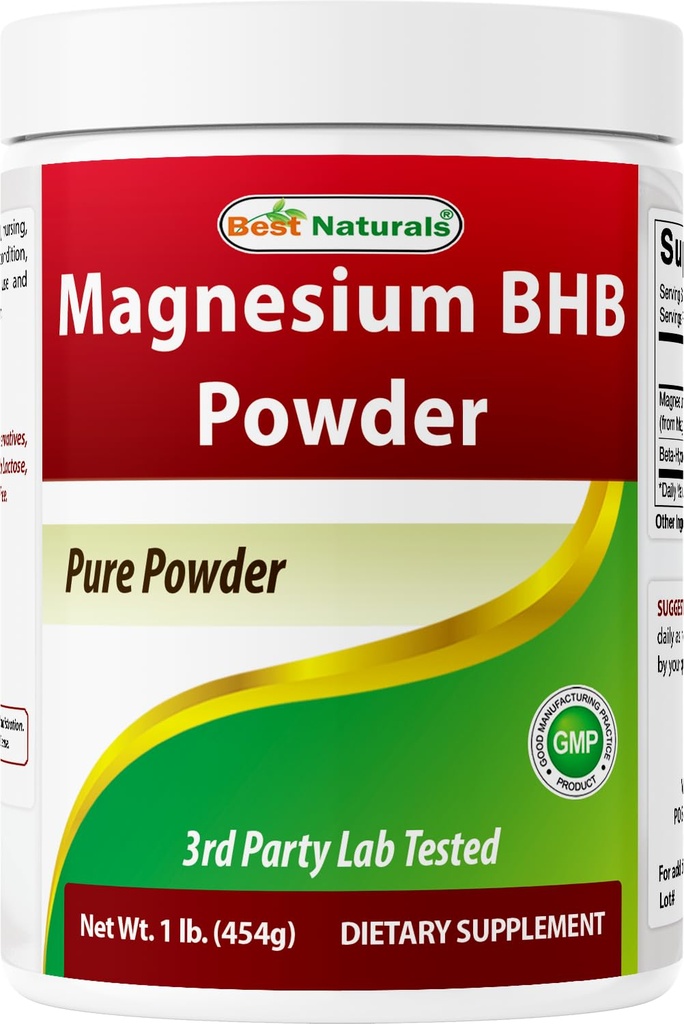 ベストナチュラルマグネシウムBHBパウダー1 Lb