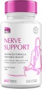 Neuropathy 828mg、高度のNerveサポート補足のためのNerveのSaviorは、健康なフィート、アルファLipoicの酸、ビタミンD、B6、B12-60カプセルが付いている最もよいRegenのために更新します