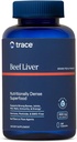Trace Minerals Beef Liver、500mg - 骨の健康とエネルギーサポートサプリメント - 栄養補助食品健康な皮膚と免疫 - 牛肉の肝臓は健康な臓器をサポート - 180カプセル(30サービング)
