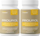 Prourolは尿の健康、ぼうこうサポート、免疫ブースト、頻繁な排尿の救助、UTIの健康、自然な原料、毎日の全面的な健康サポート2のびんのためのPROBIOTICの補足を- 120の計算特許を取られた