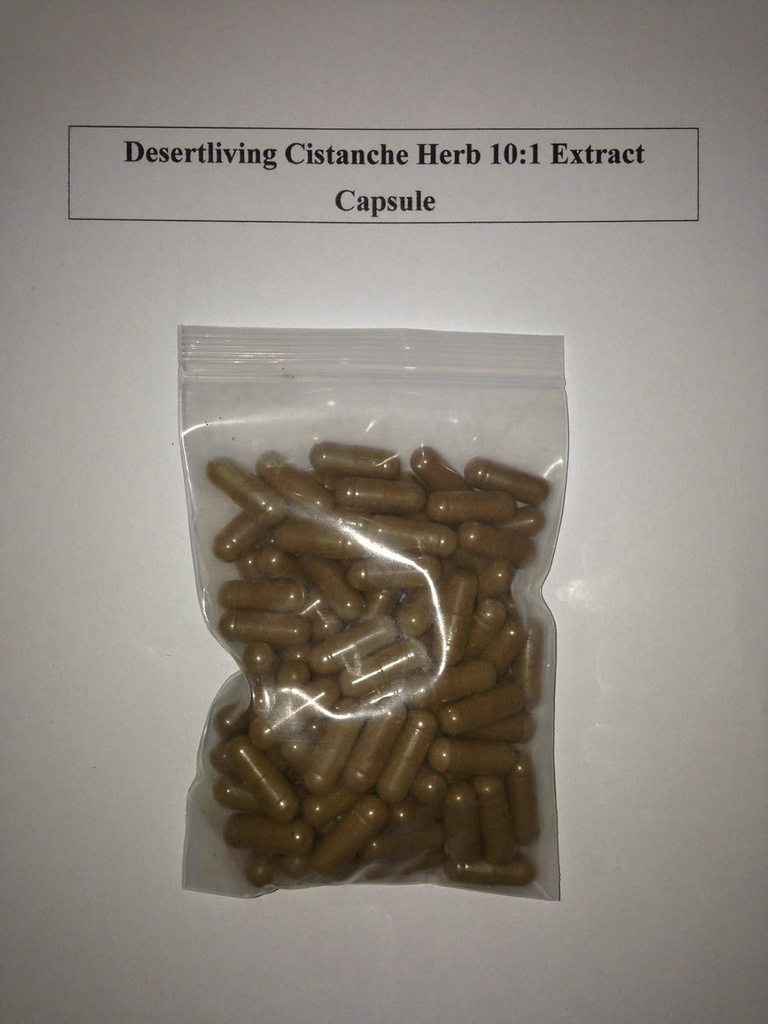 Sinkiang の野生の Desertliving Cistanche tubulosa のハーブのエキス 400Mg * 100 カプセルのトニック